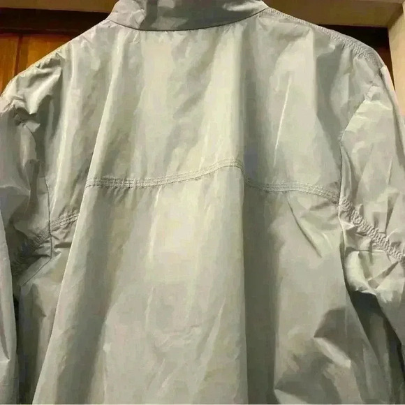 Rains Unisex Track Jacket Sky Blue Long Sleeve Zip Small NWT - Picture 8 of 10